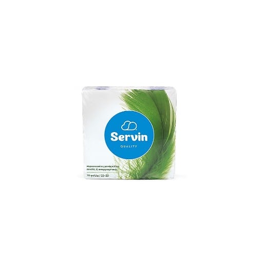 SERVIN ΧΑΡΤΟΠΕΤΣΕΤΕΣ 1PLY (33X33cm) - (70 ΦΥΛΛΑ) 130gr.