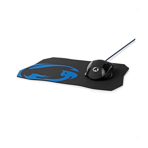 GAMING ΣΕΤ ΜΕ ΕΝΣΥΡΜΑΤΟ ΠΟΝΤΙΚΙ ΚΑΙ MOUSEPAD NEDIS GMMP110BK