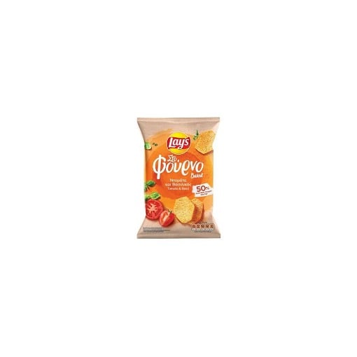 LAYS ΠΑΤΑΤΑΚΙΑ ΦΟΥΡΝΟΥ ΝΤΟΜΑΤΑ & ΒΑΣΙΛΙΚΟΣ 105g