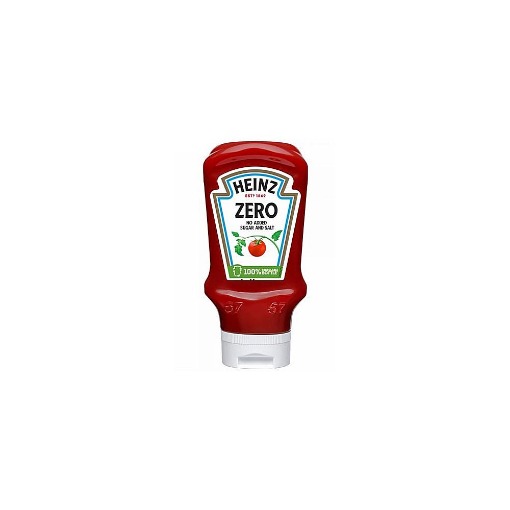 HEINZ KETCHUP ZERO SUGAR/SALT 425gr