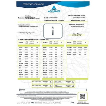 Εικόνα της H4-CBD DELTABANG SKYWALKER OG Disposable 1ml