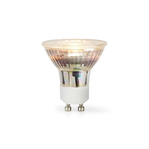 ΛΑΜΠΑ LED , GU10 , 4.5W , ΘΕΡΜΟ ΛΕΥΚΟ ΦΩΣ ΚΑΙ 345 LUMEN NEDIS LBGU10P164
