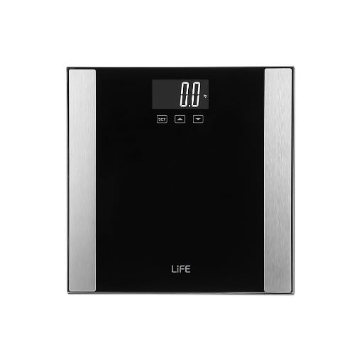 ΓΥΑΛΙΝΗ ΗΛΕΚΤΡΟΝΙΚΗ ΖΥΓΑΡΙΑ ΜΠΑΝΙΟΥ LIFE CARDIO