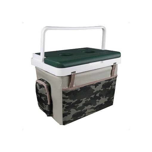ΦΟΡΗΤΟ ΨΥΓΕΙΟ 20L CAMO FABRIC ΜΕ 2 ΠΟΤΗΡΟΘΗΚΕΣ KALETERMOS