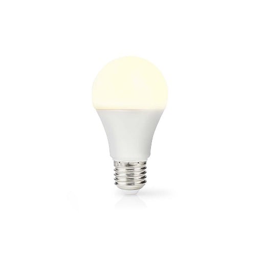 ΛΑΜΠΑ LED , E27 , A60 , 8.5W , ΘΕΡΜΟ ΛΕΥΚΟ ΦΩΣ ΚΑΙ 806 LUMEN NEDIS LBE27A602
