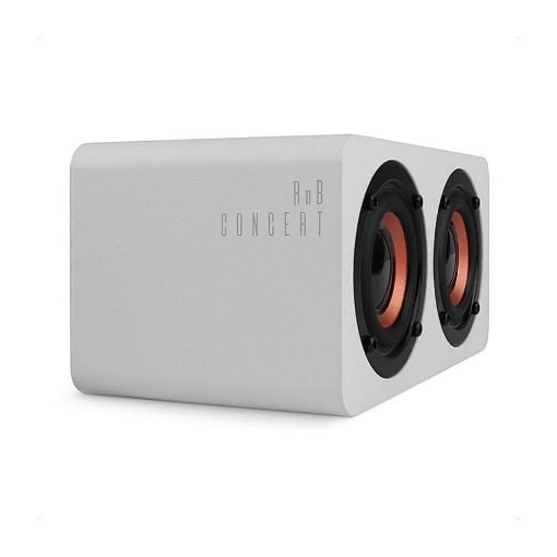 ΞΥΛΙΝΟ ΦΟΡΗΤΟ BLUETOOTH ΗΧΕΙΟ ΣΕ PURE WHITE ΧΡΩΜΑ 10W NOD RnB CONCERT