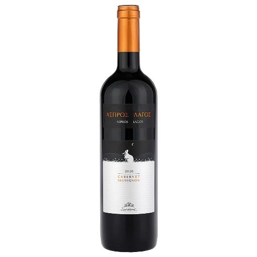 ΑΣΠΡΟΣ ΛΑΓΟΣ ΕΡΥΘΡΟΣ ΞΗΡΟΣ 750ml - (CABERNET SAUVIGNON)