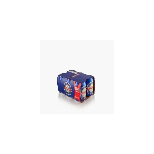 ΒΕΡΓΙΝΑ LAGER ΜΠΥΡΑ ΚΟΥΤΙ 330ml (5+1ΔΩΡΟ)