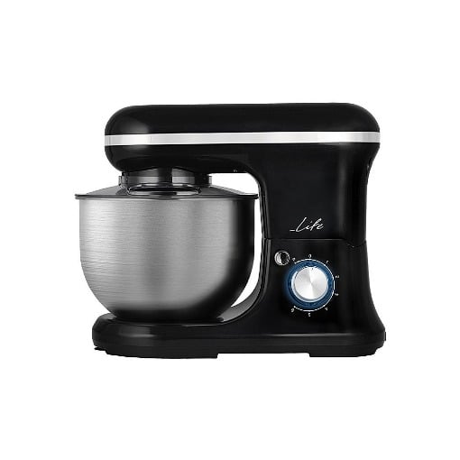 ΚΟΥΖΙΝΟΜΗΧΑΝΗ ΜΑΥΡΗ 1200W ΜΕ INOX ΚΑΔΟ ΜΙΞΗΣ 5l LIFE SOUS CHEF