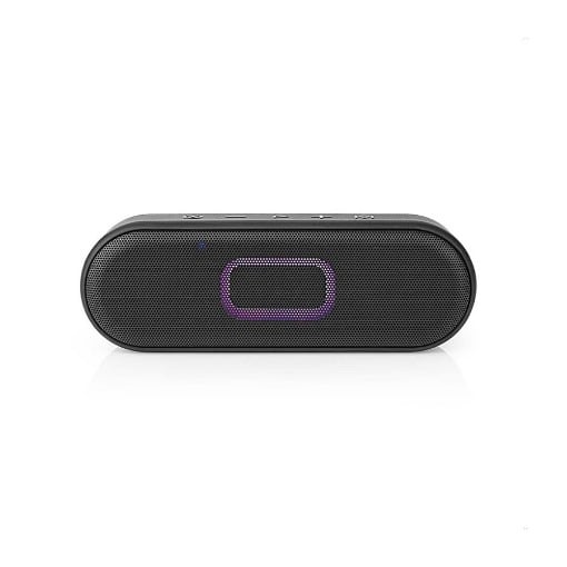ΦΟΡΗΤΟ TWS ΗΧΕΙΟ BLUETOOTH ΜΕ RGB ΦΩΤΙΣΜΟ 16W NEDIS SPBT3600BK