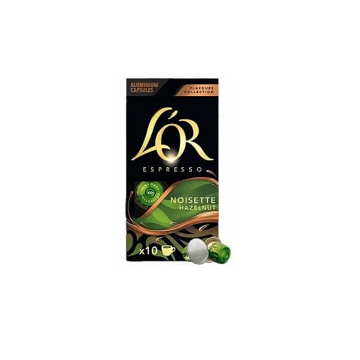 LOR CAPS ESPRESSO NOISETTE HASELNUT 10τμχ.