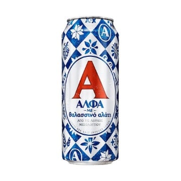 ΑΛΦΑ SEA SALT ΜΠΥΡΑ KOYTI 500ml