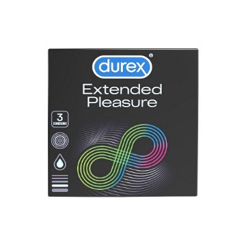 DUREX ΠΡΟΦΥΛΑΚΤΙΚΑ (3τεμ.) - (EXTENDED PLEASURE)
