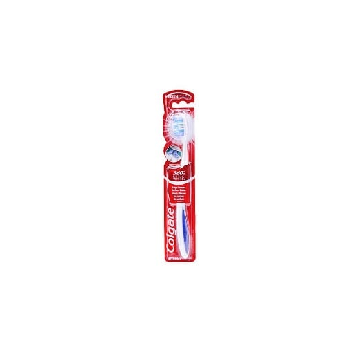 COLGATE ΟΔΟΝΤΟΒΟΥΡΤΣΑ 360o - (MEDIUM OPTIC WHITE)