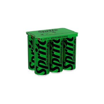 SPRITE ZERO SUGAR (6x330ml) - (LEMON/LIME)