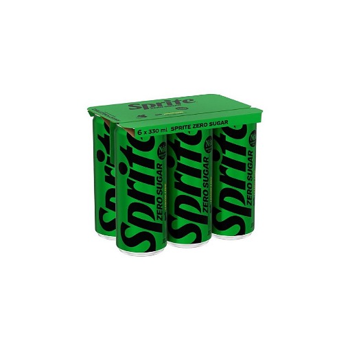 SPRITE ZERO SUGAR (6x330ml) - (LEMON/LIME)