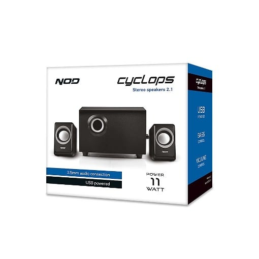 ΣΤΕΡΕΟΦΩΝΙΚΑ ΗΧΕΙΑ 2.1 11W NOD CYCLOPS