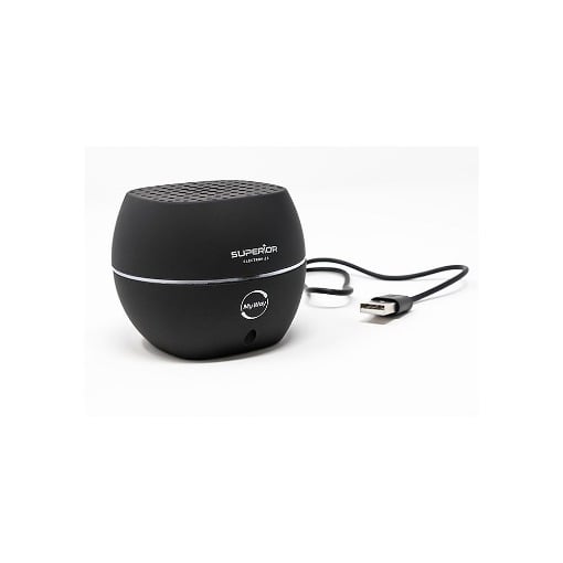 ΦΟΡΗΤΟ BLUETOOTH ΗΧΕΙΟ 3W ΜΑΥΡΟ SUPERIOR MYWAY DOT