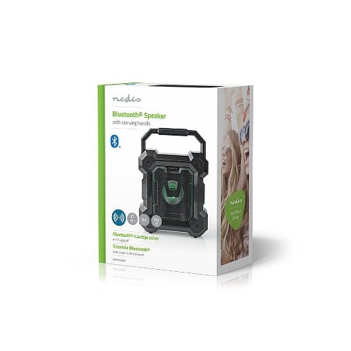 ΦΟΡΗΤΟ BLUETOOTH ΕΠΙΤΡΑΠΕΖΙΟ ΗΧΕΙΟ 5W NEDIS SPBT1003BK