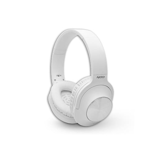BLUETOOTH OVER-EAR ΑΚΟΥΣΤΙΚΑ ΜΑΥΡΑ ΜΕ ΜΙΚΡΟΦΩΝΟ ΛΕΥΚΑ NOD PLAYLIST WHITE