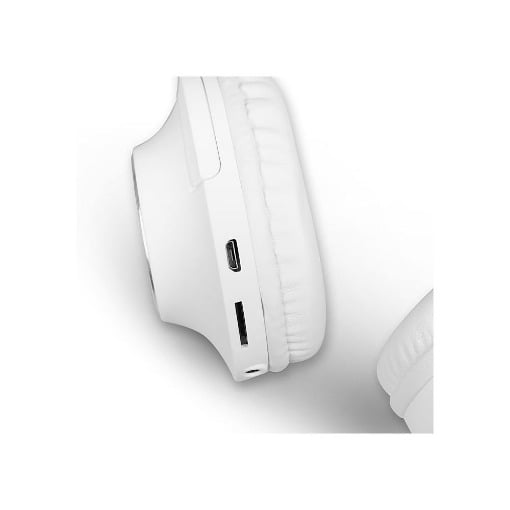 BLUETOOTH OVER-EAR ΑΚΟΥΣΤΙΚΑ ΜΑΥΡΑ ΜΕ ΜΙΚΡΟΦΩΝΟ ΛΕΥΚΑ NOD PLAYLIST WHITE