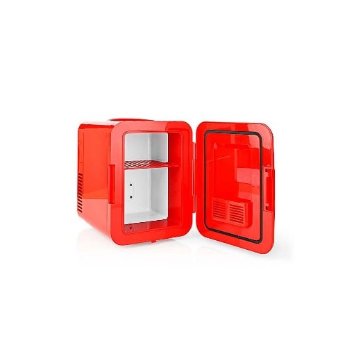 MINI ΦΟΡΗΤΟ ΗΛΕΚΤΡΙΚΟ ΨΥΓΕΙΟ 4L ΚΟΚΚΙΝΟ NEDIS KAFR120CRD
