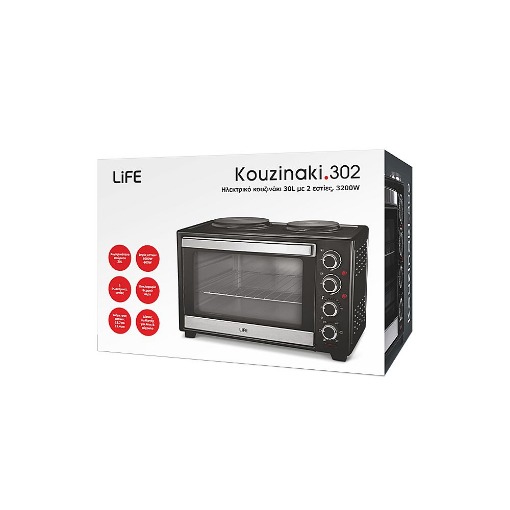 ΗΛΕΚΤΡΙΚΟ ΚΟΥΖΙΝΑΚΙ LIFE 302