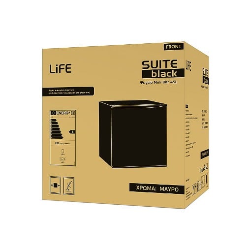 ΨΥΓΕΙΟ MINI BAR 45L LIFE SUITE BLACK