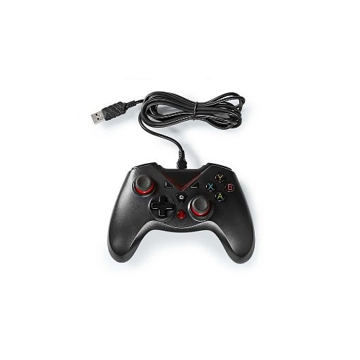 ΕΝΣΥΡΜΑΤΟ GAMEPAD ΜΕ 12 ΠΛΗΚΤΡΑ NEDIS GGPD110BK