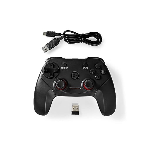 ΑΣΥΡΜΑΤΟ GAMEPAD ΜΕ 11 ΠΛΗΚΤΡΑ NEDIS GGPDW110BK