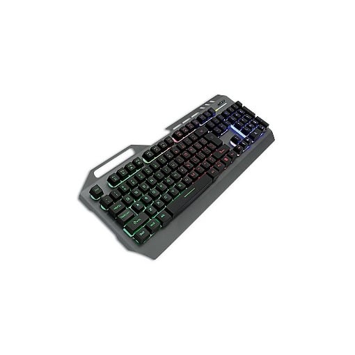 ΕΝΣΥΡΜΑΤΟ GAMING ΠΛΗΚΤΡΟΛΟΓΙΟ ΜΕ LED RGB ΟΠΙΣΘΙΟ ΦΩΤΙΣΜΟ NOD DEFENDER
