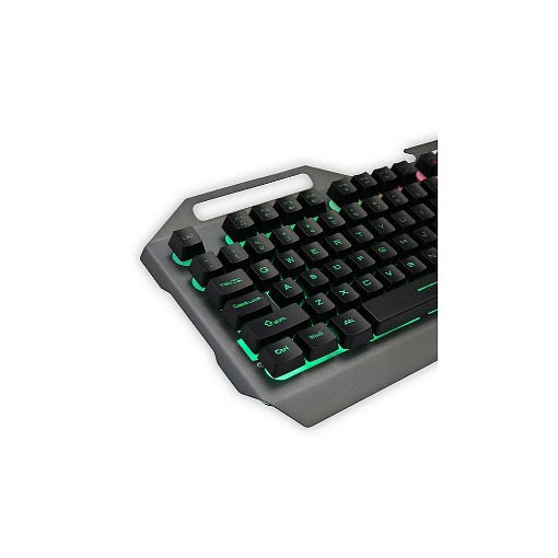 ΕΝΣΥΡΜΑΤΟ GAMING ΠΛΗΚΤΡΟΛΟΓΙΟ ΜΕ LED RGB ΟΠΙΣΘΙΟ ΦΩΤΙΣΜΟ NOD DEFENDER