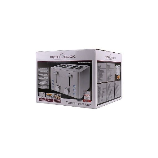 ΑΥΤΟΜΑΤΗ ΑΝΟΞΕΙΔΩΤΗ ΦΡΥΓΑΝΙΕΡΑ 4 ΘΕΣΕΩΝ 1500W PC-TA 1252