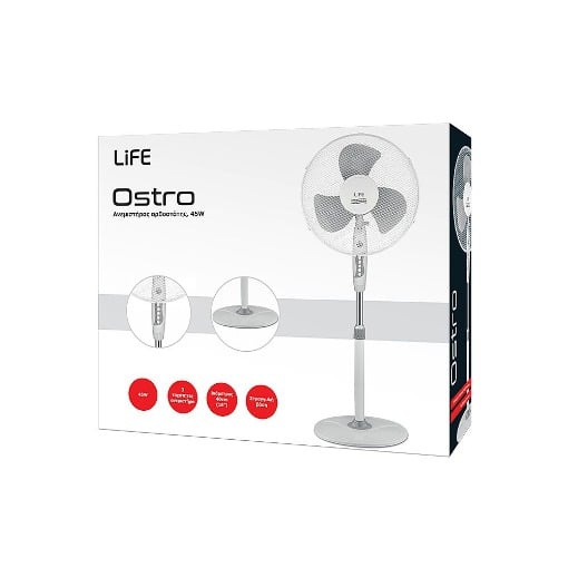 ΑΝΕΜΙΣΤΗΡΑΣ ΟΡΘΟΣΤΑΤΗΣ LIFE OSTRO