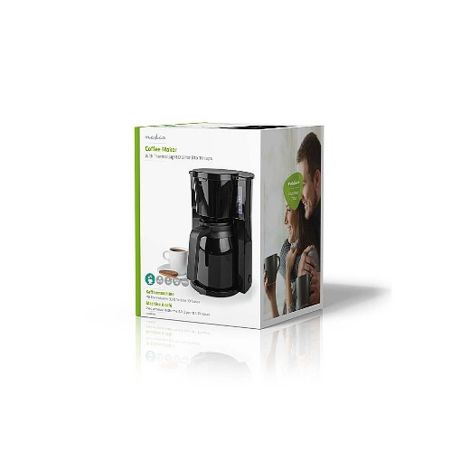ΚΑΦΕΤΙΕΡΑ ΦΙΛΤΡΟΥ 1L 900W NEDIS KACM250EBK