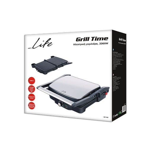ΗΛΕΚΤΡΙΚΗ ΓΚΡΙΛΙΕΡΑ 2.000W LIFE GRILL
