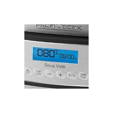 ΣΥΣΚΕΥΗ ΜΑΓΕΙΡΕΜΑΤΟΣ SOUS VIDE ΑΠΟ ΑΝΟΞΕΙΔΩΤΟ ΑΤΣΑΛΙ 520W PC-SV 1112 ΜΑΥΡΟ