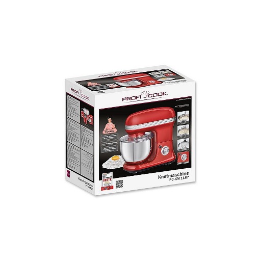 VINTAGE ΚΟΥΖΙΝΟΜΗΧΑΝΗ 1200W ΚΟΚΚΙΝΗ PC-KM 1197 RED