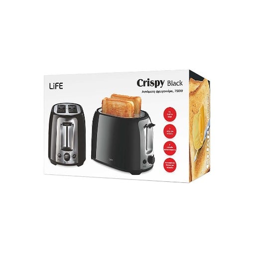 ΑΥΤΟΜΑΤΗ ΦΡΥΓΑΝΙΕΡΑ LIFE CRISPY BLACK