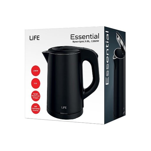 ΒΡΑΣΤΗΡΑΣ 0.8L 1.360W  LIFE ESSENTIAL