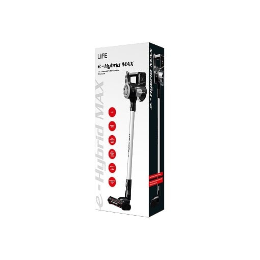 ΕΠΑΝΑΦΟΡΤΙΖΟΜΕΝΗ ΣΚΟΥΠΑ 2 ΣΕ 1 STICK 120W LIFE E-HYBRID MAX