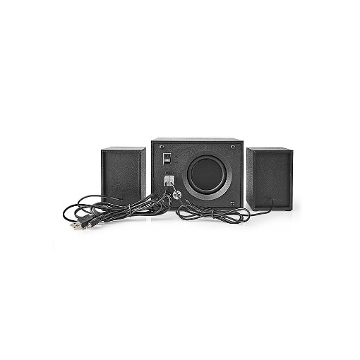 ΣΤΕΡΕΟΦΩΝΙΚΑ ΗΧΕΙΑ GAMING 2.1 ΜΕ ΦΩΤΙΣΜΟ LED 33W NEDIS GSPR31021BK