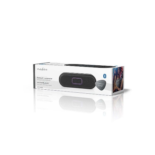 ΦΟΡΗΤΟ TWS ΗΧΕΙΟ BLUETOOTH ΜΕ RGB ΦΩΤΙΣΜΟ 16W NEDIS SPBT3600BK