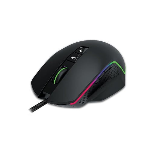 ΕΝΣΥΡΜΑΤΟ RGB GAMING MOUSE ΜΕ ΑΝΑΛΥΣΗ ΕΩΣ ΚΑΙ 6.400 DPI, NOD RUN AMOK