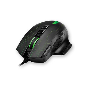 ΕΝΣΥΡΜΑΤΟ RGB GAMING MOUSE ΜΕ ΛΟΓΙΣΜΙΚΟ ΓΙΑ CUSTOM SETUP ΚΑΙ ΑΝΑΛΥΣΗ ΕΩΣ 3.200 DPI, NOD PUNISHER