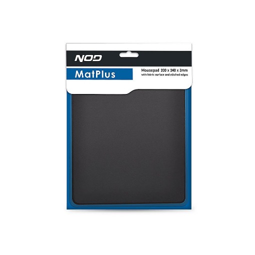 ΥΦΑΣΜΑΤΙΝΟ MOUSEPAD 200x240x3mm ΜΕ ΡΑΦΗ NOD MATPLUS