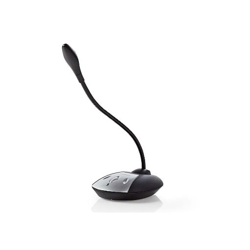 ΕΝΣΥΡΜΑΤΟ ΜΙΚΡΟΦΩΝΟ USB ΜΕ ΚΑΛΩΔΙΟ 1.5m NEDIS MICDU100BK