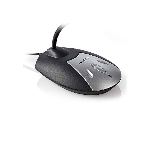 ΕΝΣΥΡΜΑΤΟ ΜΙΚΡΟΦΩΝΟ USB ΜΕ ΚΑΛΩΔΙΟ 1.5m NEDIS MICDU100BK