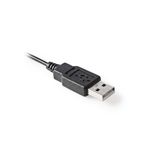 ΕΝΣΥΡΜΑΤΟ ΜΙΚΡΟΦΩΝΟ USB ΜΕ ΚΑΛΩΔΙΟ 1.5m NEDIS MICDU100BK