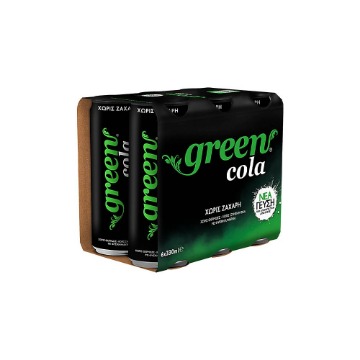 GREEN COLA 330ml - (6pack)